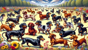 The most popular Dachshund coats and colors