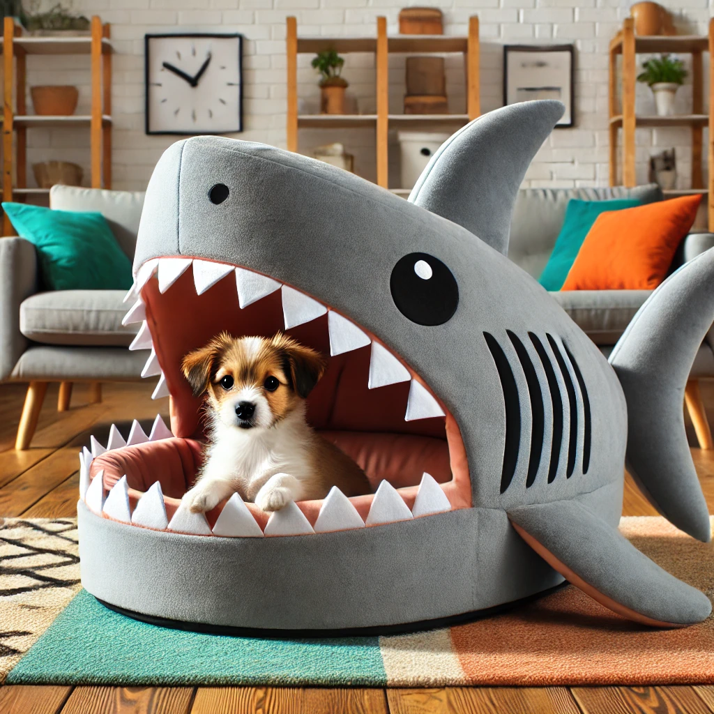 Dog Bed Shark